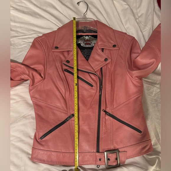 Genuine Leather biker/motorcycle jacket (women’s) by HARLEY DAVIDSON - Picture 12 of 16